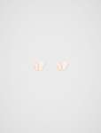 Betty Butterfly Stud Earrings - 0 Ivory gold