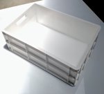 Euro Conveyer Crate – White