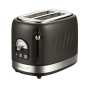 2 Slice Charcoal Stainless Steel Toaster - BS-PSTS201C
