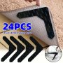 4/8/16/24Pcs High Quality Non-slip Anti-drill Carpet Stickers Suitable For Living Room Dining Room Bathroom Rugs Prevent Rugs From Moving And Rolling Edges