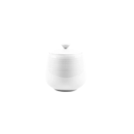 Jenna Clifford - Embossed Lines Sugar Pot - Whisper White