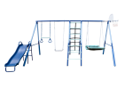 New Metal Swing With Climbing Rack
