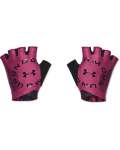 Women's Ua Graphic Training Gloves - Pink QUARTZ-678 Md