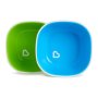 Munchkin Splash Toddler Bowls Green & Blue 2 Pack