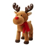 Reindeer Figure Plush With Sound And Movement 31X12X38CM