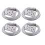 Smte 20M Extension Cord With A Two-way Multi-plug Extension Lead Bulk 4 Pack With Keychain