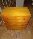 Golden Chest Of Drawers