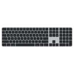 Apple Magic Keyboard With Touch Id And Numeric Keypad For Mac Models With Silicon - Black Keys - International English