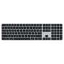Apple Magic Keyboard With Touch Id And Numeric Keypad For Mac Models With Silicon - Black Keys - International English