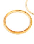 Goldair Gold Plated & Acrylic Bangles 2-PACK