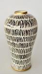 White & Black Design Vase – 43X23CM