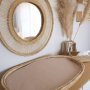 Fitted Sheet For Changing Basket Cookie Beige