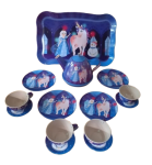 Metal Tea Set Frozen Inspired Set For Girls