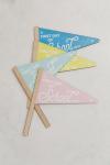 First Day Of School Flag - Pink