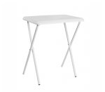Contour Folding Table - White