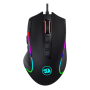Redragon Predator 4000DPI Rgb Ergo Gaming Mouse – Black