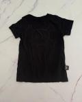 Nununu Black Tonal Skull & Cross Bones T Shirt 2 3Y