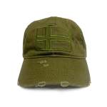 Flag Cap - Destressed Olive