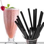 Straws – Thick Smoothie – Black