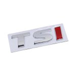 Tsi Chrome & Red Adhesive Badge - Autostyle Motorsport South Africa