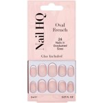 Nail HQ Oval French Nails 24S