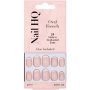 Nail HQ Oval French Nails 24S