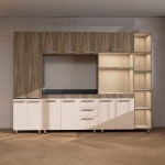 Alpine 4 Piece Kitchen Scheme Oak + Cappuccino