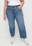 Cotton On Plus Straight Crop Jean - Pure Blue