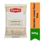 Juwar Flour Fine Sorghum Atta - Gluten-free Millet Flour For Healthy Roti & Bhakri High Fiber & Nutritious South Africa India Ba