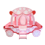 Princess Carriage Toddler Bed Pink Fairy Tale Design