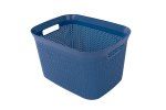 Ezy Storage Mode 25L Open Basket Blue
