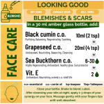 Recipes - Synergies Blemishes & Scars Face Care Looking Good Collection