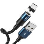 Remax 1.2M 3A Zigie Magnetic Micro Black RC-102M