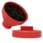 Wajiayon Universal Collapsible Hair Dryer Diffuser Attachment-foldable Portable Travel And Easy Storage Hair Diffuser Fit Most H