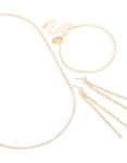 Goldair Gold Diamante Tennis Bracelet Earrings & Necklace Pack