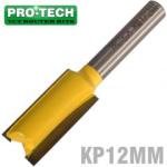PRO-TECH Straight Bit 12mm X 25mm Cut 2 Flute Metric 1 4' Shank