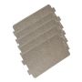 5PCS Microwave Oven Cover Sheet Universal Repairing Mica Plate