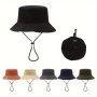 Lightweight Quick-Dry Waterproof Bucket Hat - Foldable & Packable For Sun Protection Perfect For Outdoor Activities