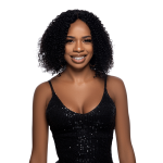 Ladina Brazilian 12 Kinky Curl Bob Lace Wig