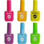 Bb Uv/led Gel Nail Polish - Bright Colours - 6 Piece