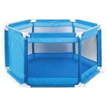 4AKID Baby Safety Playpen Gate - Assorted Colours - Orange