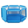 4AKID Baby Safety Playpen Gate - Assorted Colours - Orange