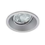 Anti-glare Aluminium Downlight White Black Gold Silver - Silver