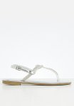 Madison Heather Thong Sandal - Silver