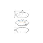 Stone Brake Pad Set – Front SP97400