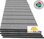 5-PANEL Diy Solar Pool Kit No Fittings Included