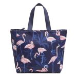 Vera Bradley Women's Ripstop Lunch Tote Lunch Bag Flamingo Party One Size
