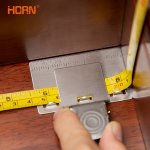 Metal Measuring Tape Clip Holder Precise And Clear Measuring Tool Woodworking Positioning Accessories Wood Measure Locate Tools