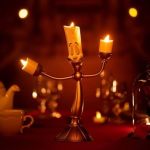 Beauty And The Beast Candle Holder Candle Holder Ornament 12.6 INCH 32 Cm For Wedding Reception Wedding Tables Christmas Party R