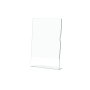 Parrot Acrylic Menu Holder Single Sided A6 Portrait